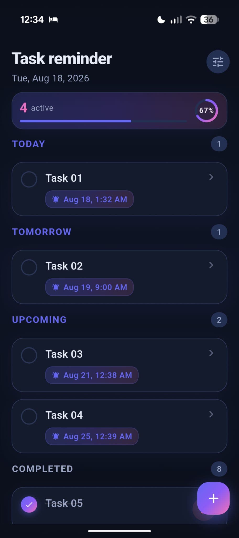taskReminderPage.screenshots.items.home