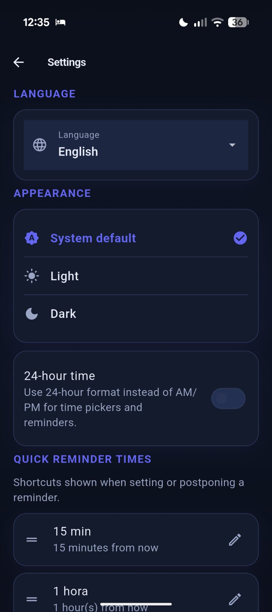 taskReminderPage.screenshots.items.settings